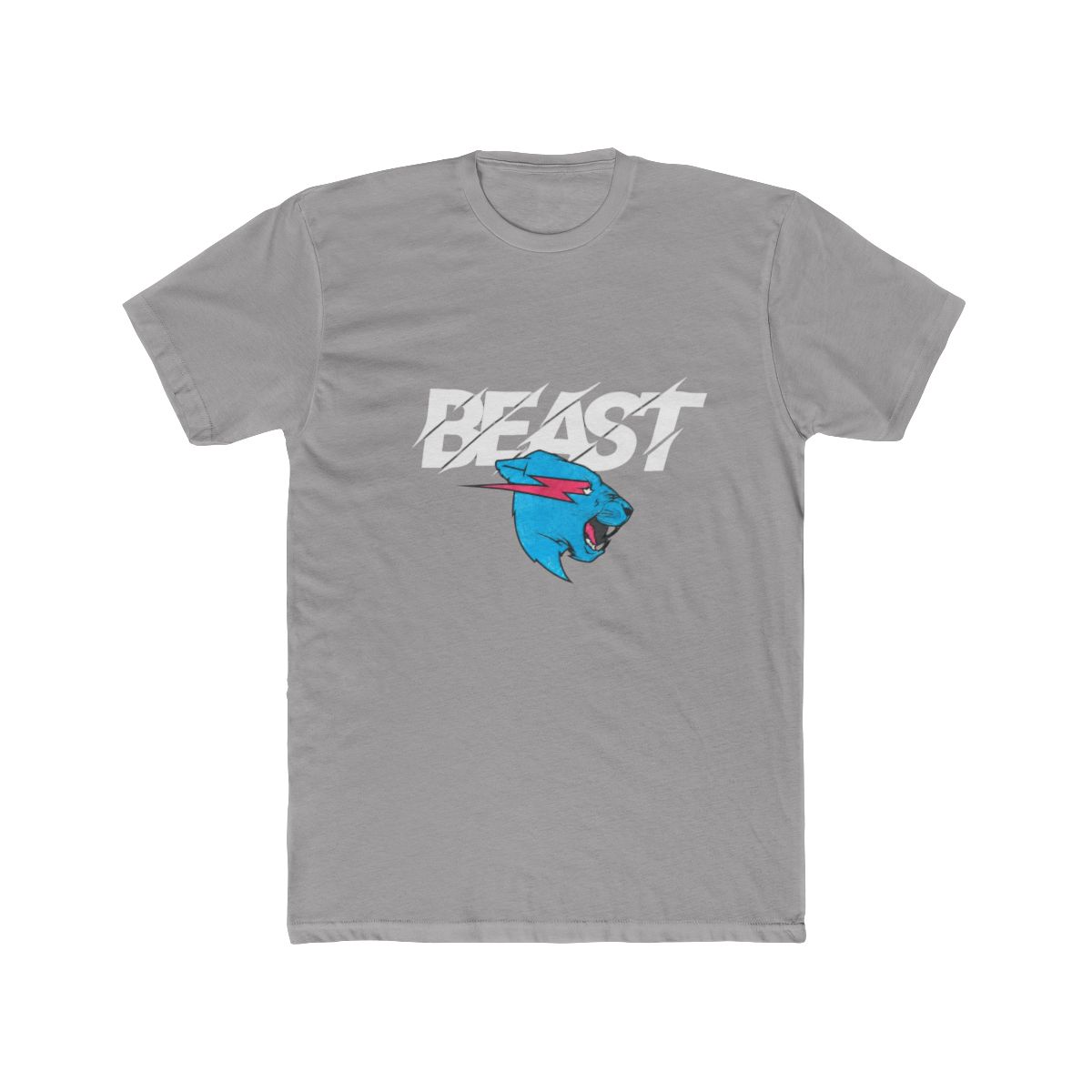 MR Beast CAT Tshirt Lightning Tee Top Youtuber Merch Gamer Adults t Shirt Schwarz Herren