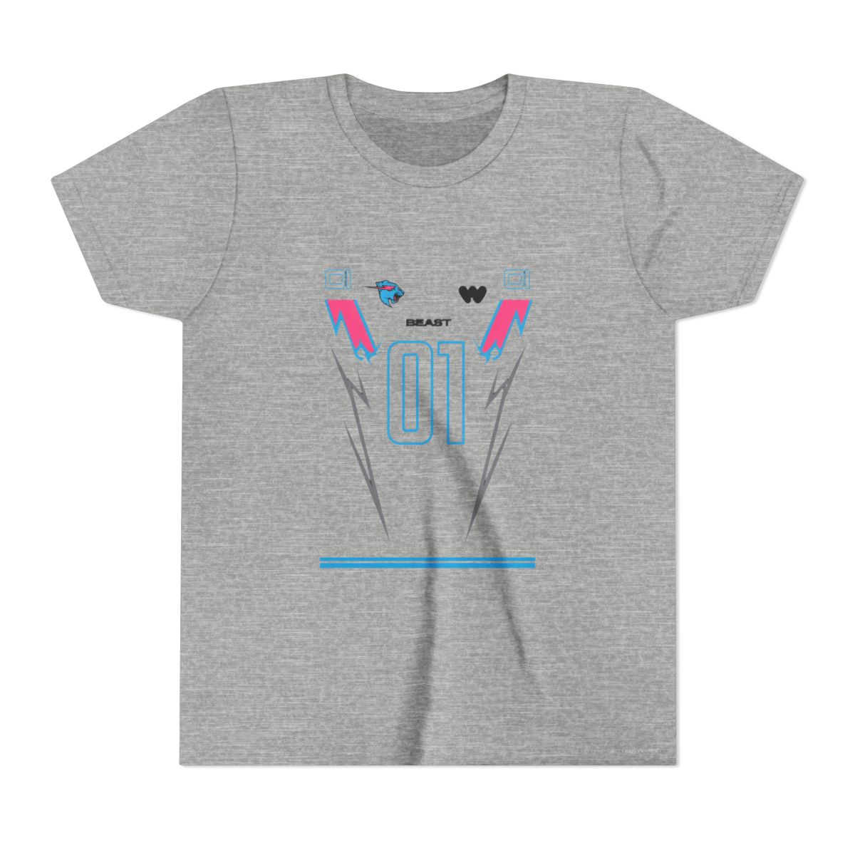ALL PROCEEDS TO CHARITY -- Beast x Whatnot Football jersey | MrBeast (Kids)