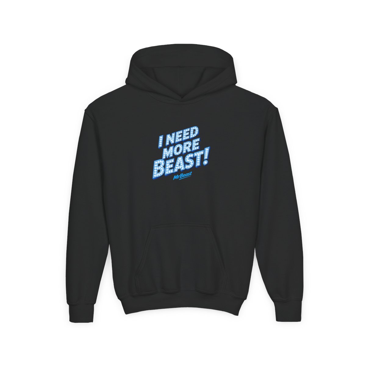 Mr Beast "I need more Beast!" Kids Hoodie