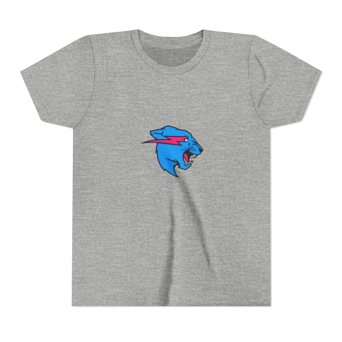 Panther S/Sleeve Kids Tee - Black